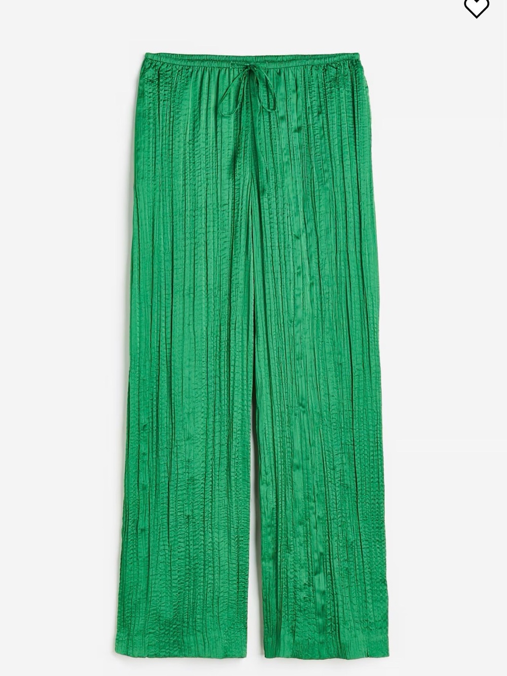 H&M WIDE-CUT PULL-ON PANTS